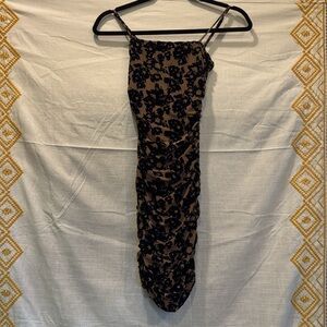 Floral Ruched Dress‎